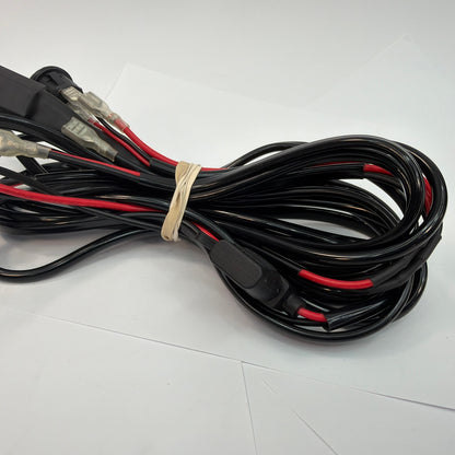 12V Auxiliary Light Wiring Harness with Rocker Switch
