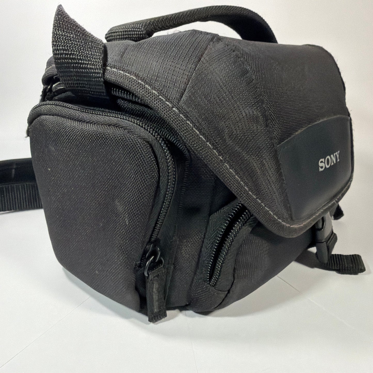Sony LCS-U21 Padded Camera Carrying Case Bag Black with Dividers