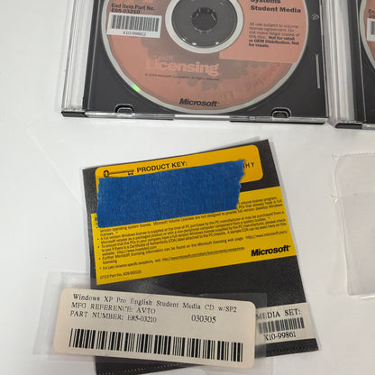 Microsoft Windows XP Professional SP2 Student Media E85-03210 + Office Pro/Ent