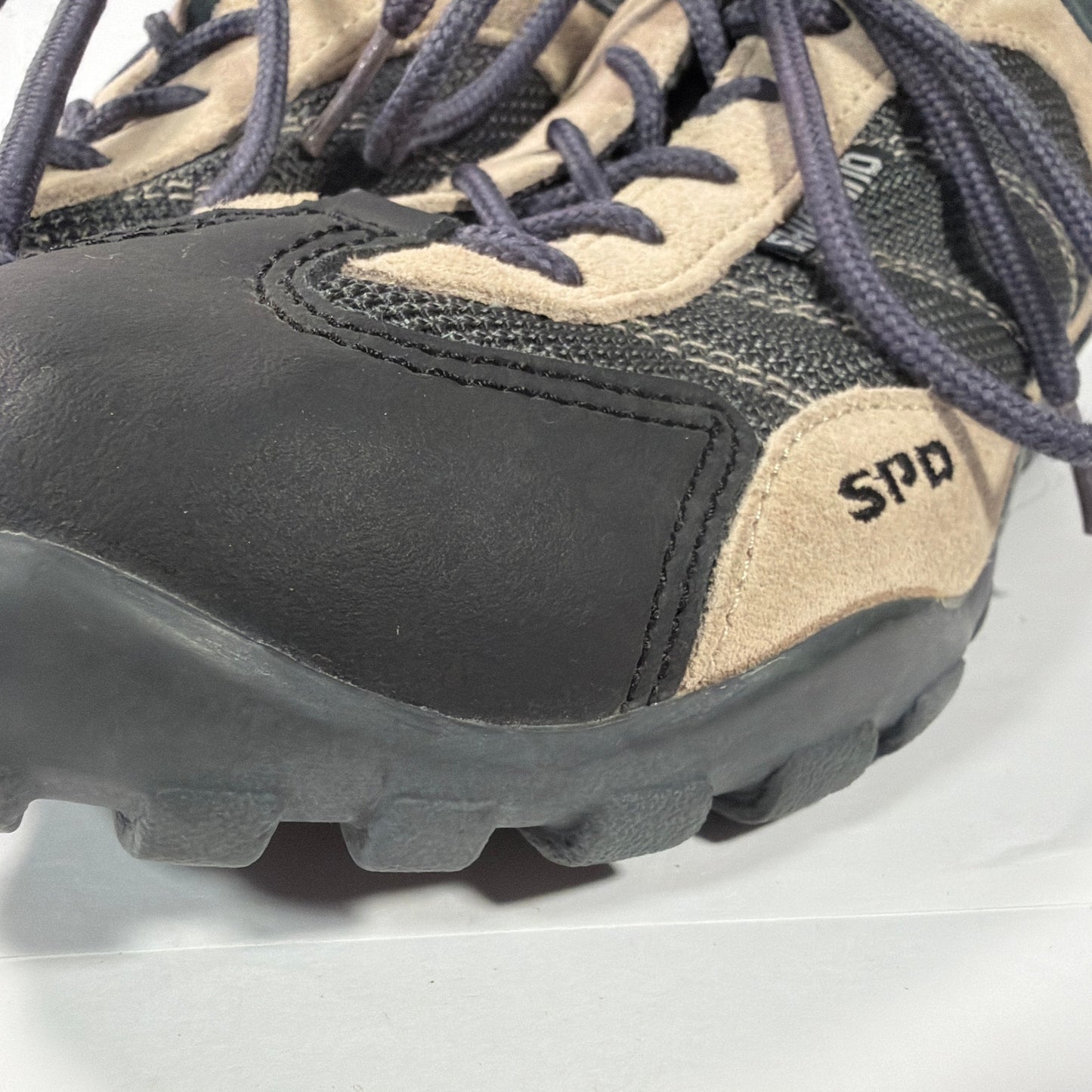 Shimano SPD Cycling Shoes Size 40 Beige Black