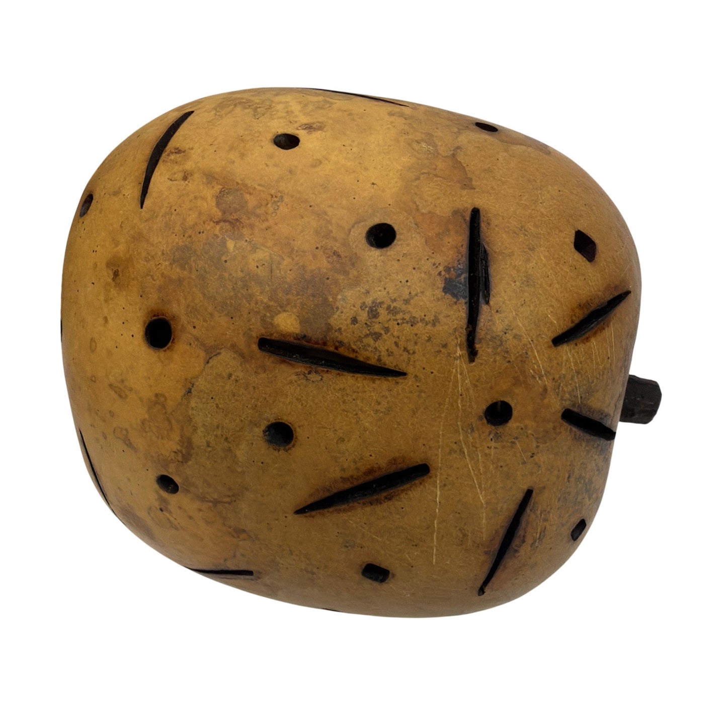 Azizi Life Handmade Rwanda Gourd Shaker Rattle Percussion Instrument