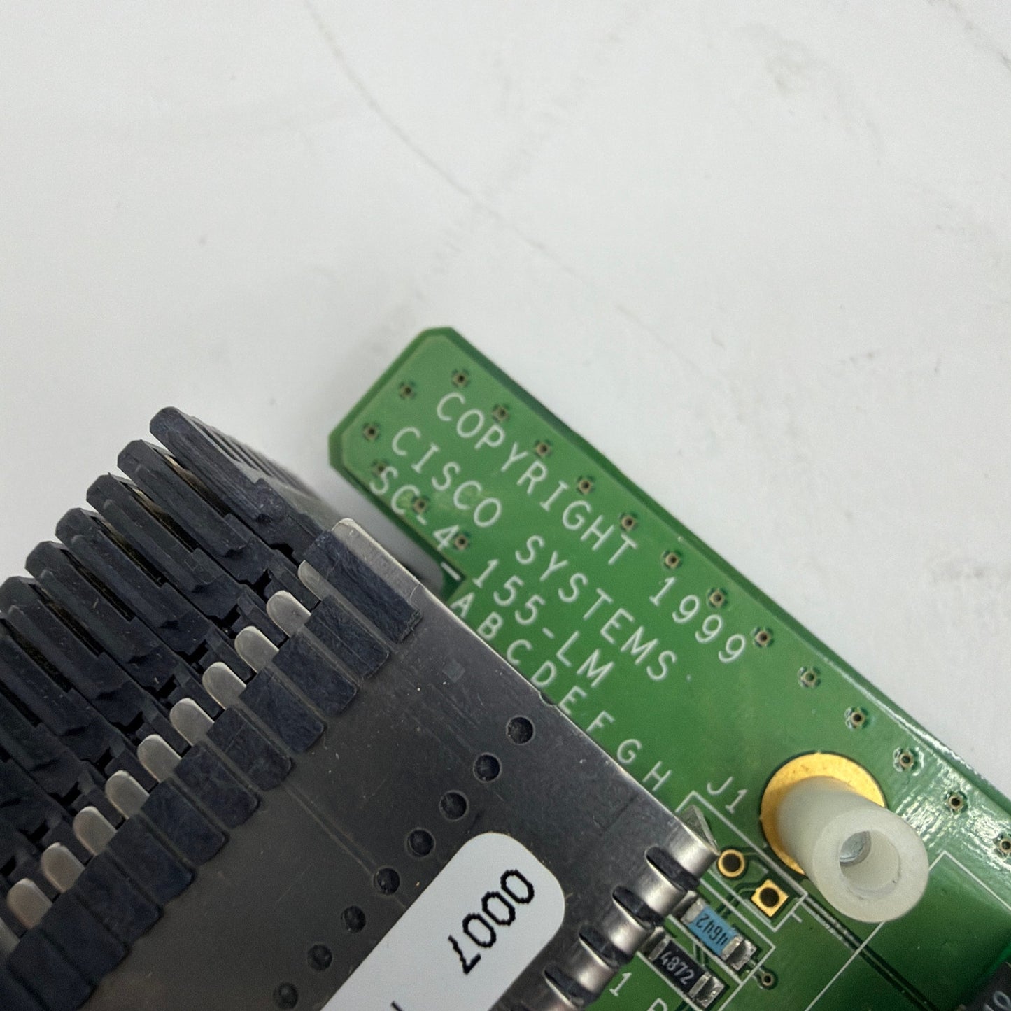 Cisco SMFIR 4-155/B MGX-SMFIR-4-155/B Fiber Interface Back Card Module
