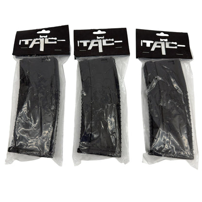 Lot of 3 Gelly Magazine M4 Large Black Gel Blaster Magazines Sealed