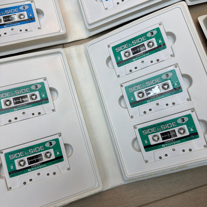 Side by Side Cassette Tapes Levels 1-4 Steven J Molinsky Bill Bliss YBM