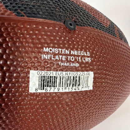 Nike Spin NF1052 11 Inch Football Brown Black White 11Lbs