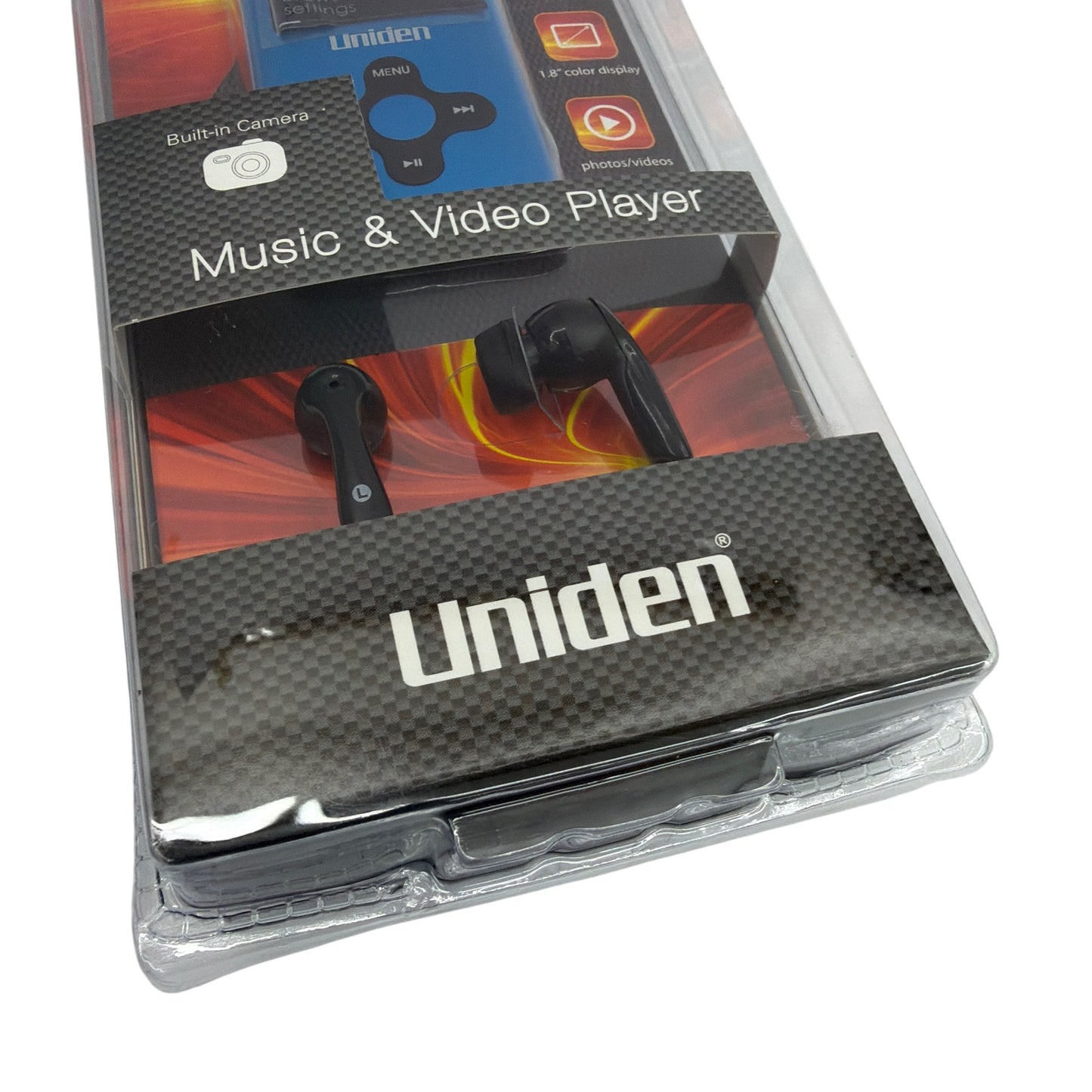 Uniden UMP418 4GB Music & Video Player Blue