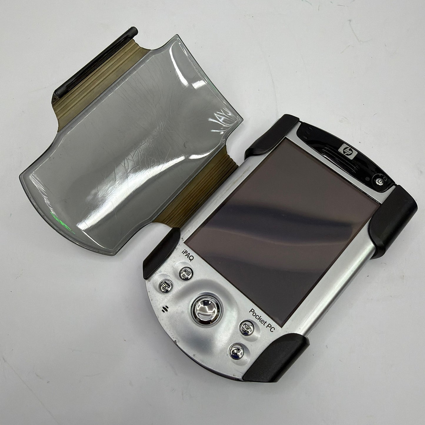 HP iPAQ h5150 Pocket PC PDA Handheld with Case/Cover Untested No Battery