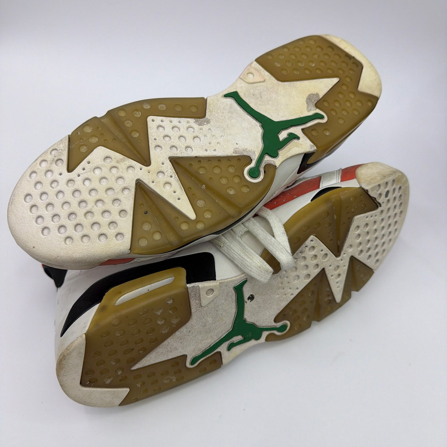 Air Jordan 6 Retro Gatorade Like Mike 384664-145 Size 12 Needs Restoration