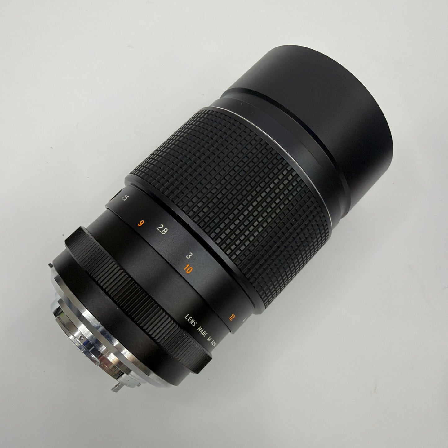 Asanuma Auto-Tele 200mm f/3.5 Manual Focus Lens for Minolta SR M/SR Mount w/Case