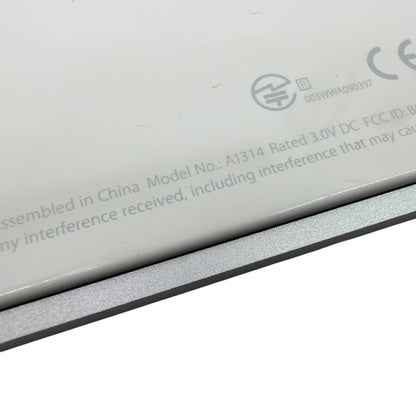 Apple Wireless Keyboard A1314 Silver Aluminum Bluetooth - Tested Working