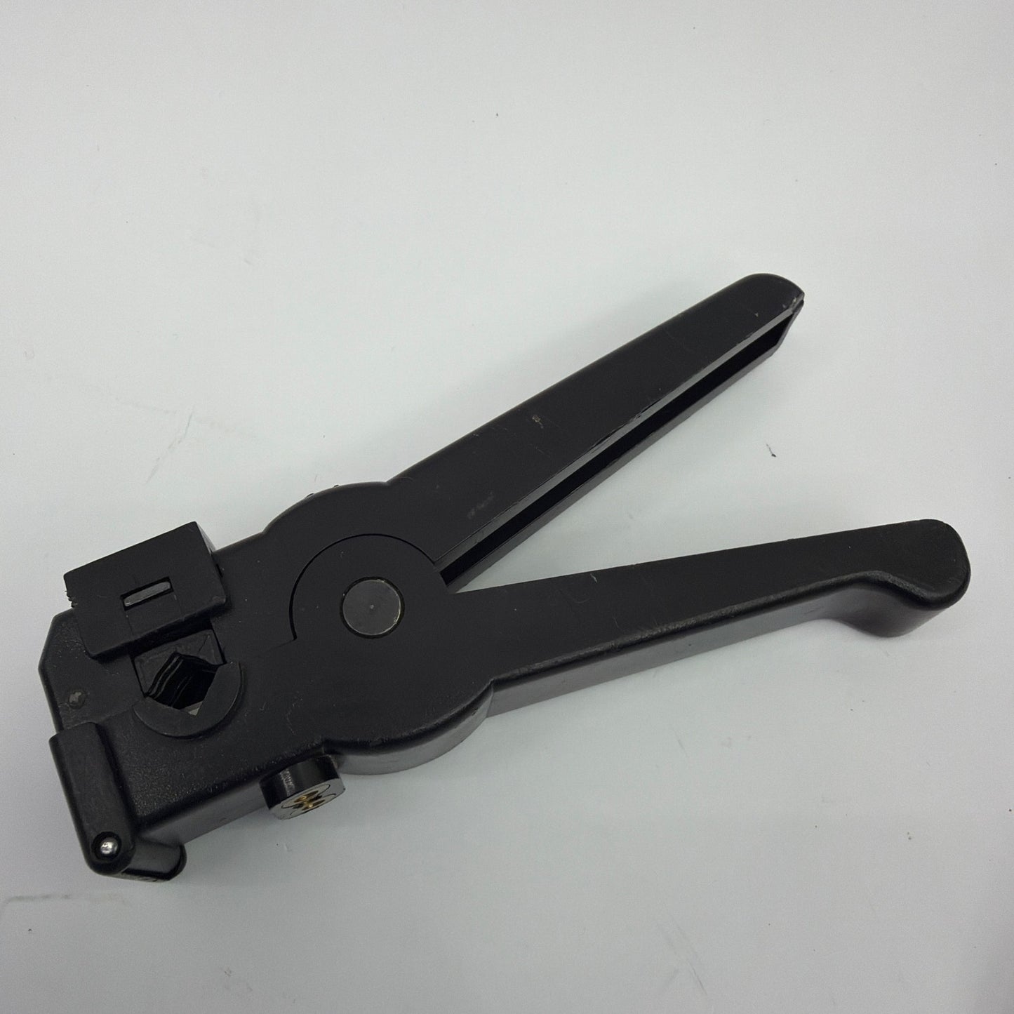 IDEAL Ringer Adjustable Blade Cable Stripper Black Clothespin Style