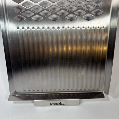 Nexgrill 650-0002 Stainless Steel Grill Topper With Raised Sides