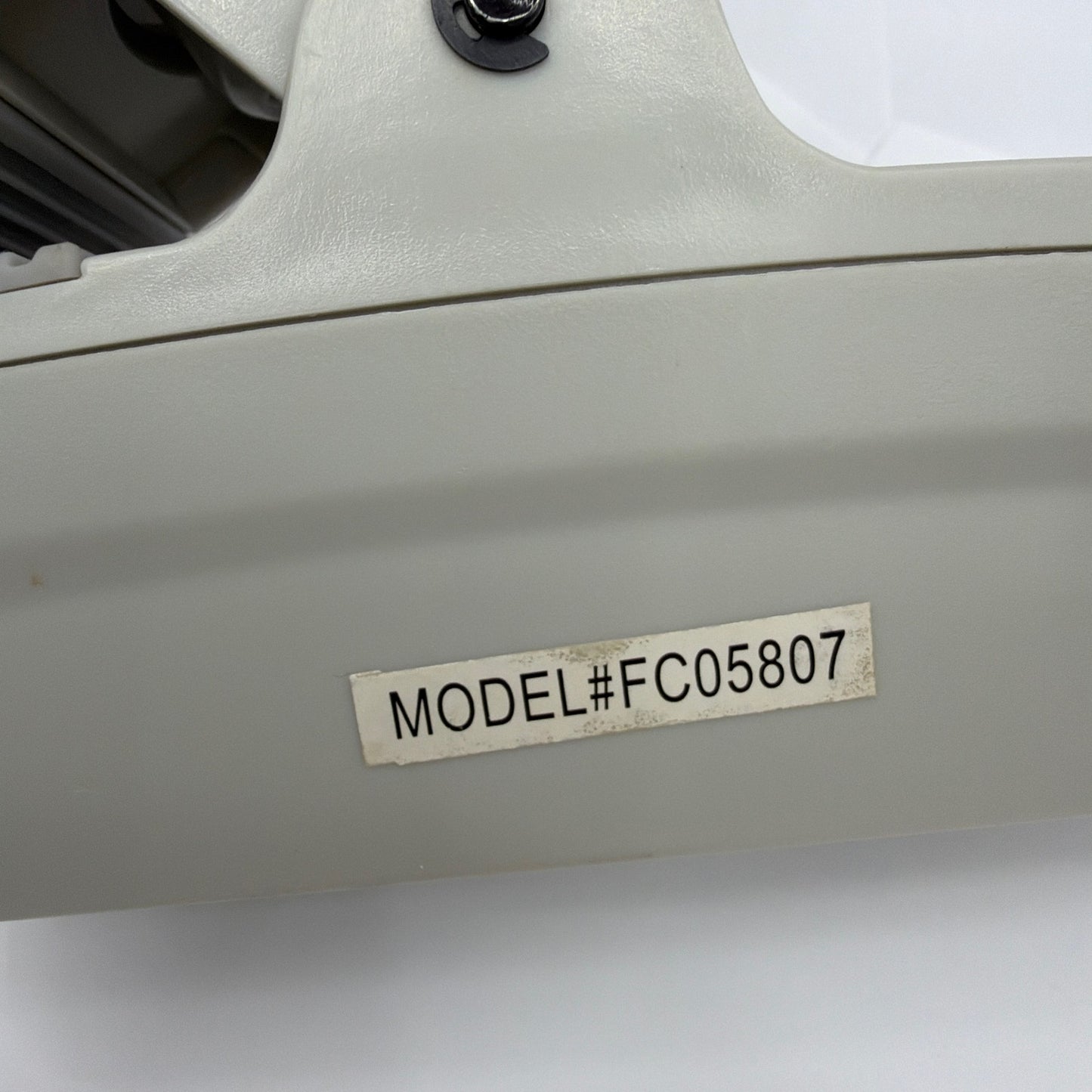 Treva FC05807 Battery Powered Clip-On Fan Gray Tested Working