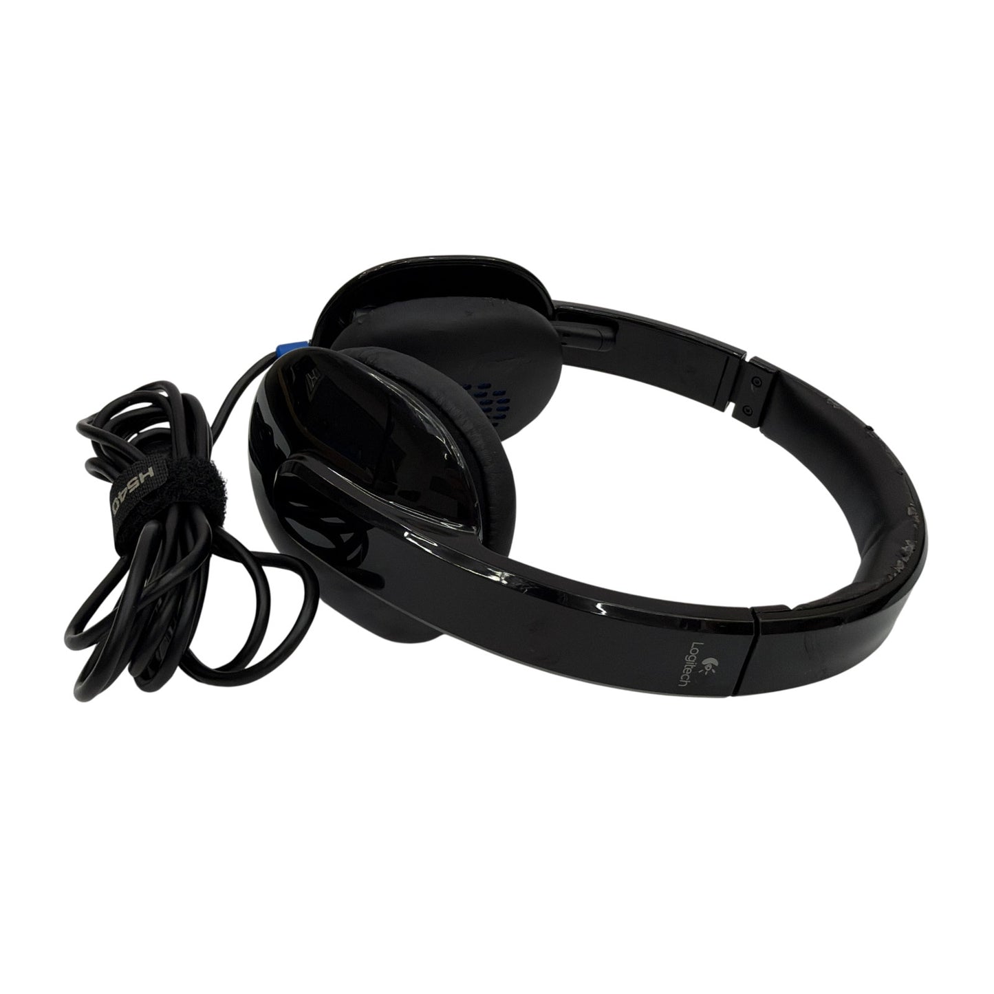 Logitech H540 USB Wired Stereo Headset with Mic Black 981-000510