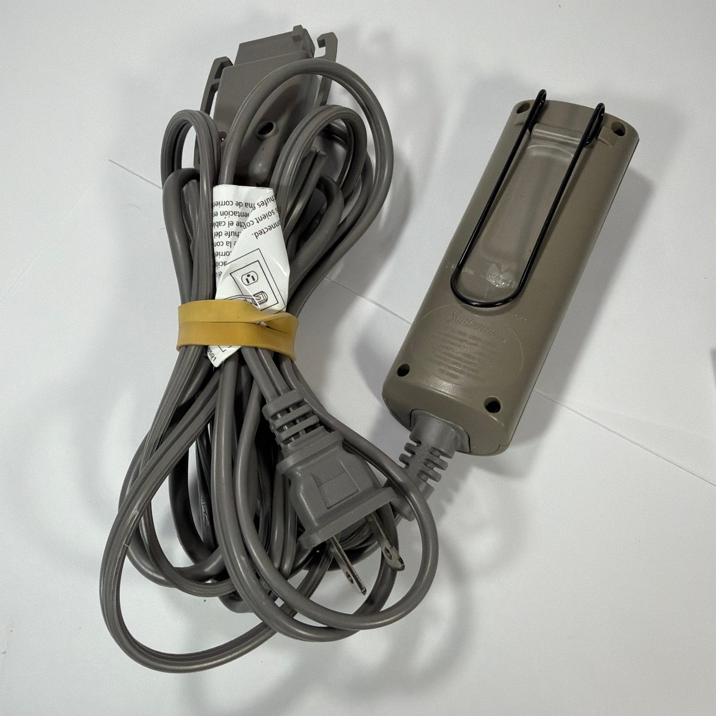 Sunbeam Heated Blanket Controller Style T85B Part 191825 Gray