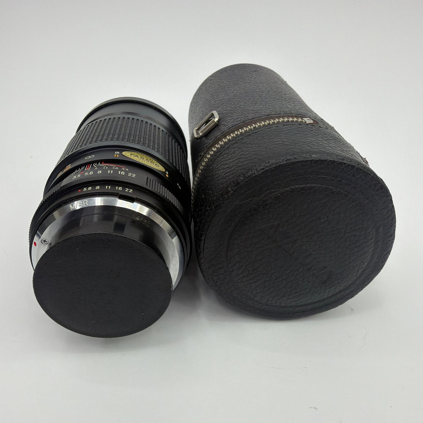 Asanuma Auto-Tele 200mm f/3.5 Manual Focus Lens for Minolta SR M/SR Mount w/Case