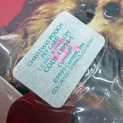 Lot of 24 Vintage Current Inc Christmas Pooch Pet Greeting Cards w Envelopes 199