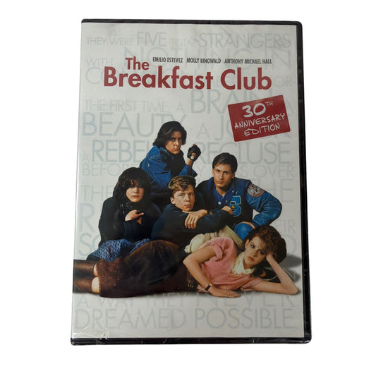 The Breakfast Club 30th Anniversary Edition DVD Factory Sealed