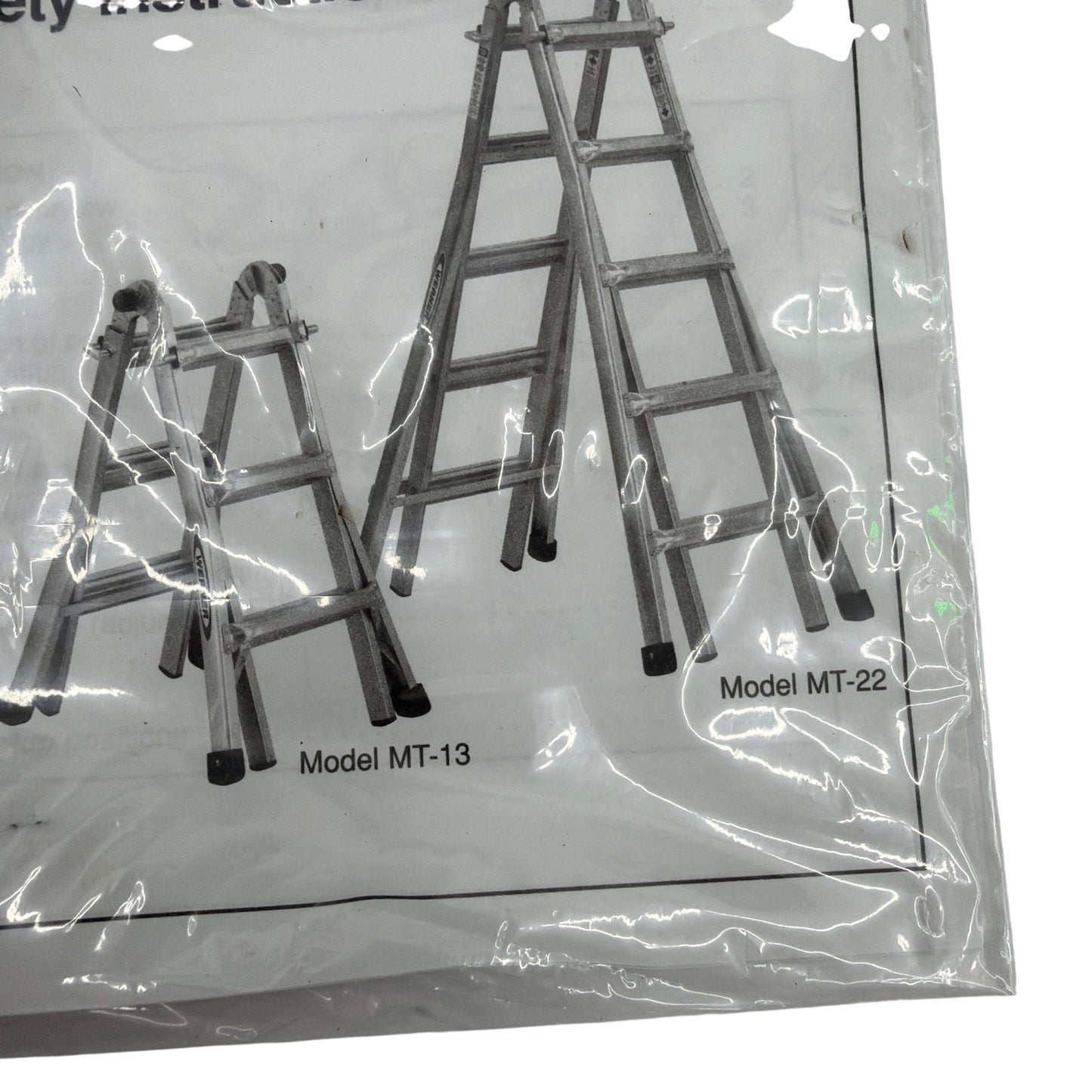 Werner Telescoping Multi Ladder Dynamic Hinge Kit 63648-01 w/ Case & Tools MT-13