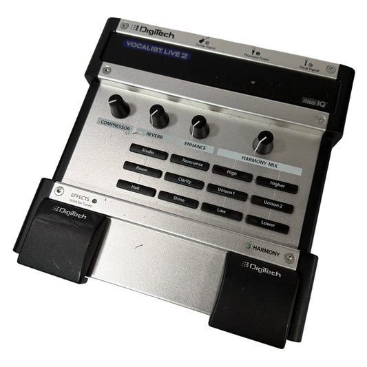 DigiTech Vocalist Live 2 VL2 Vocal Harmony Processor As-Is No Power Adapter