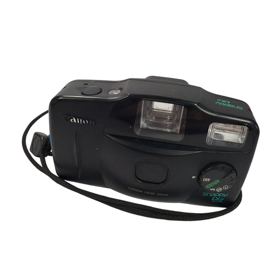 Canon Snappy LX II Date 35mm Film Point & Shoot Camera For Parts/Repair Untested