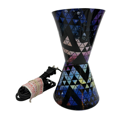 Motion and Glitter Lamp Model 4283 Geometric Triangle Pattern 120V 40W