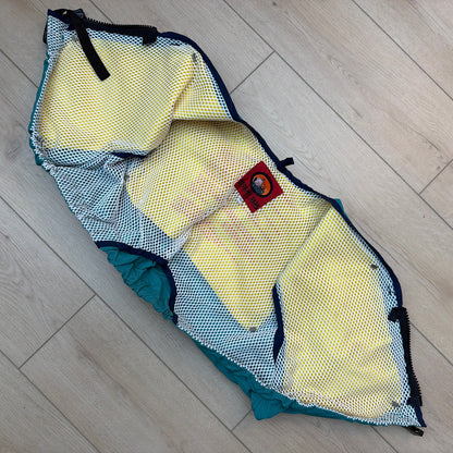 Stormy Seas Inflatable CO2 Life Vest PFD Teal Blue Size L Made in USA