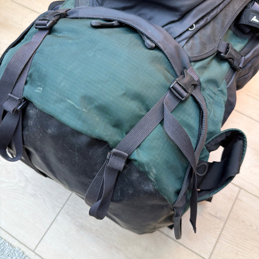 Gregory Baltoro 65L Hiking Backpack Size M Green Gray
