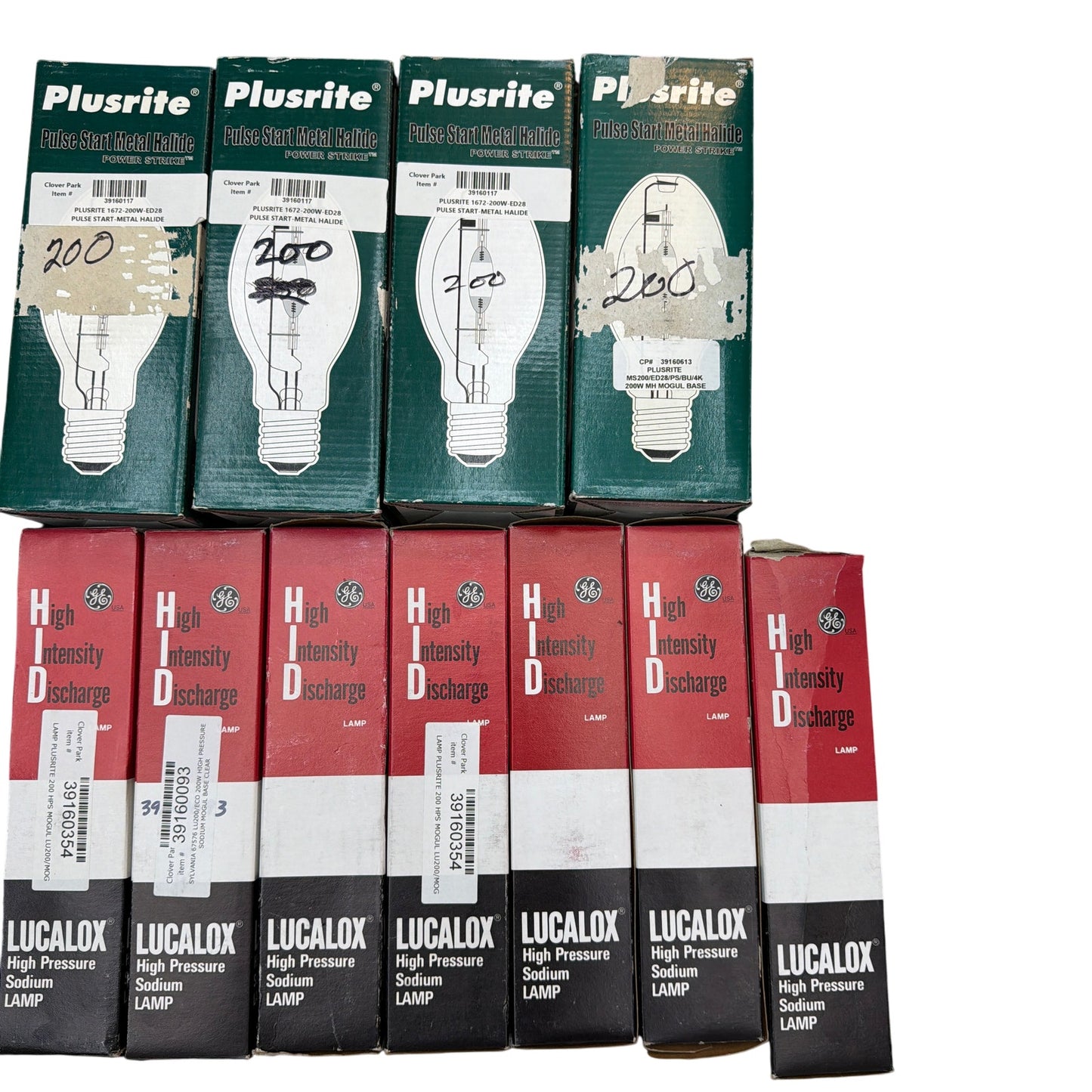 Large Mixed Lot HID / HPS / Metal Halide & Halogen Lamps + Ballasts – School Sur