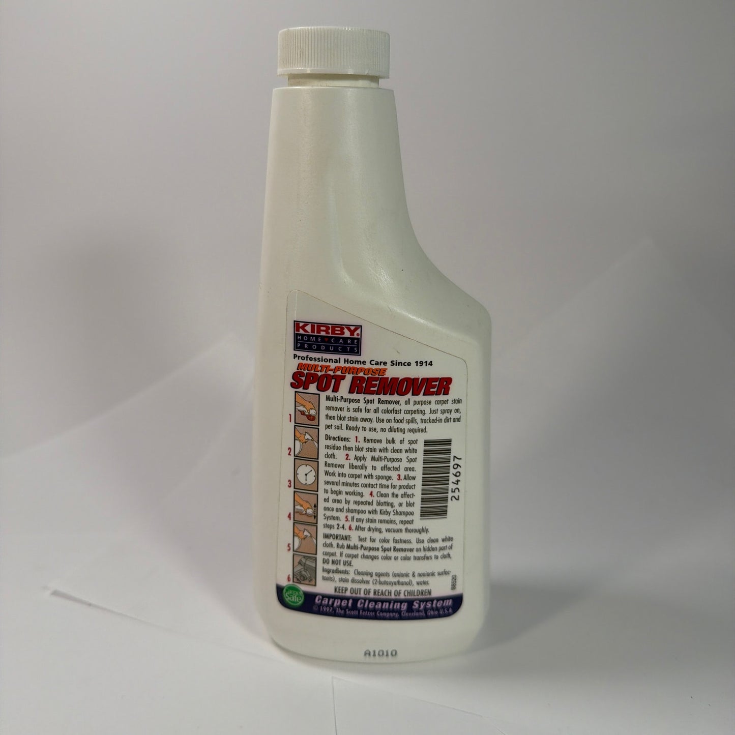 Kirby Homecare Products Multi-Purpose Spot Remover Carpet Cleaning System 12 fl.