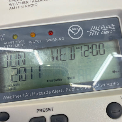 Reecom R-1650 NOAA Weather Hazard Alert AM/FM Radio