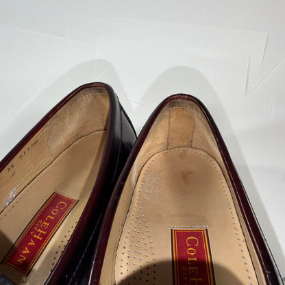 Cole Haan City Tassel Loafers Mens 11 3E Oxblood Leather Style 51150
