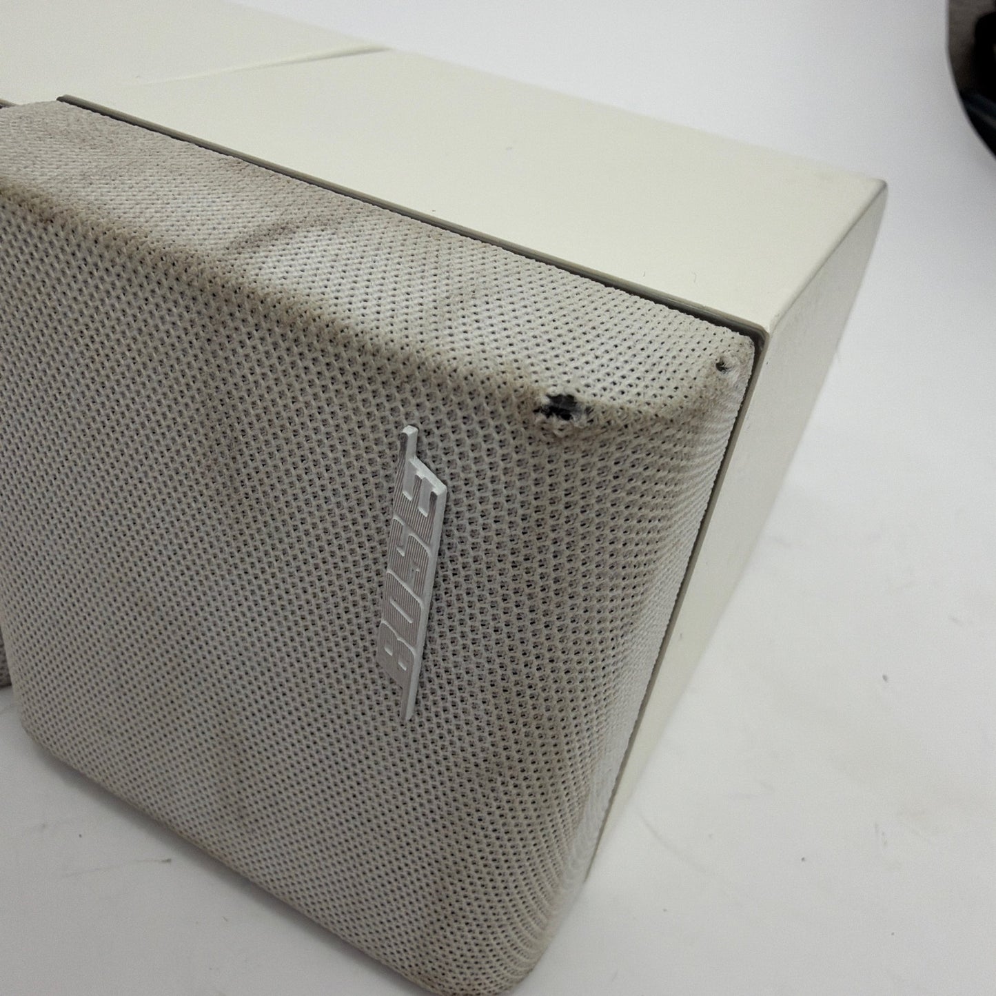 Bose Double Cube Satellite Speaker Single White Tested Working