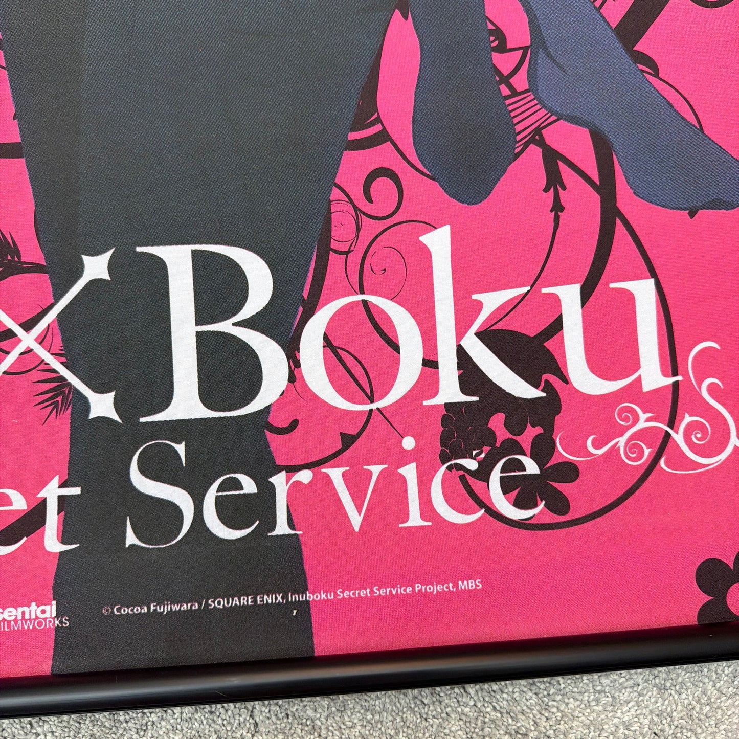 Inu x Boku Secret Service Wall Scroll Sentai Filmworks 43 x 33 Pink Anime