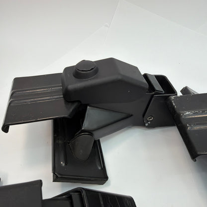 Thule Sweden Rain Gutter Roof Rack Towers Set of 4 Black