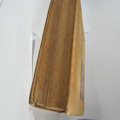Vintage Golden Rule Edition Holy Bible Tan Cover