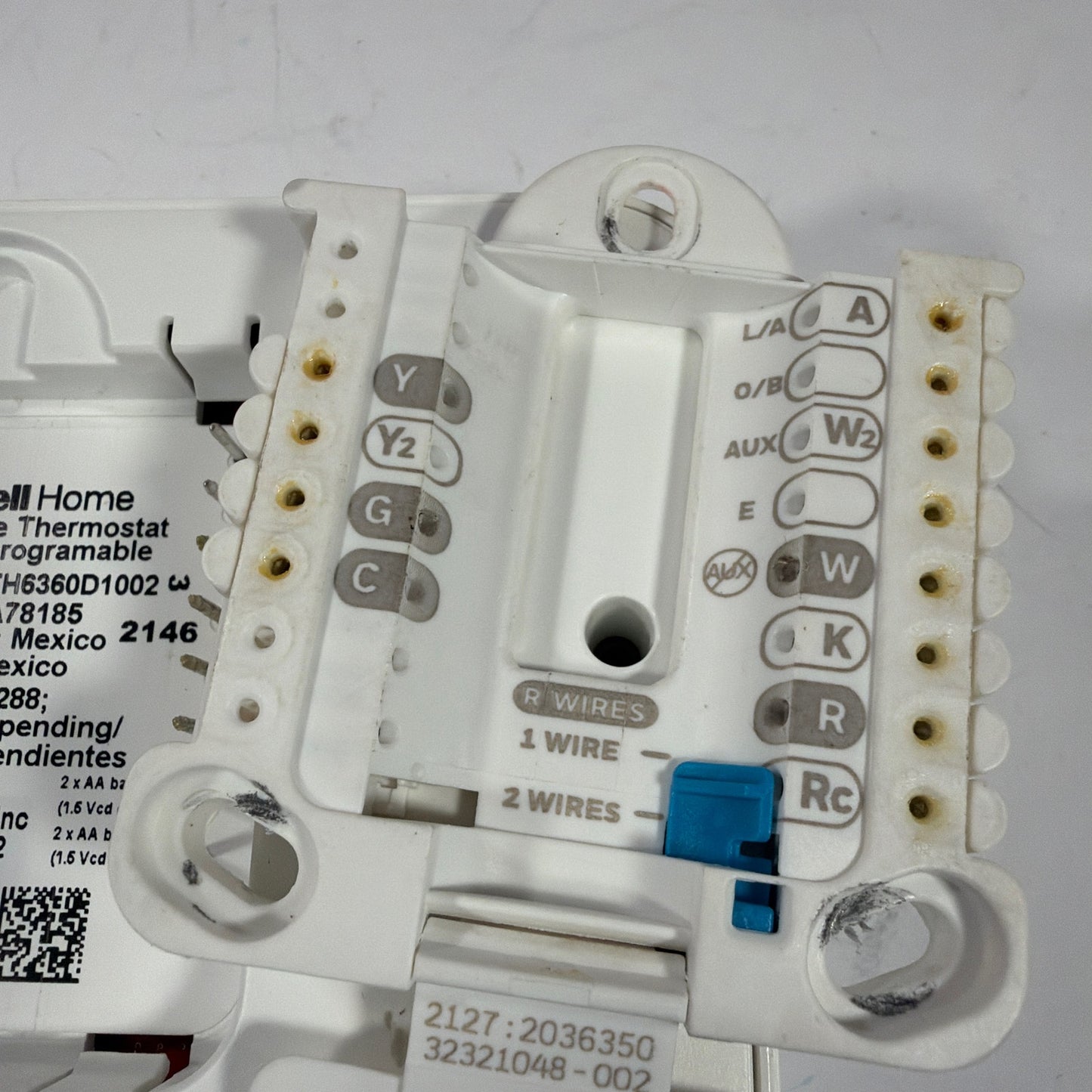 Honeywell Home RTH6360D1002 T3 5-2 Day Programmable Thermostat White