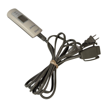 Sunbeam Heated Blanket Controller Style T85A E23623 3-Prong 180W Gray