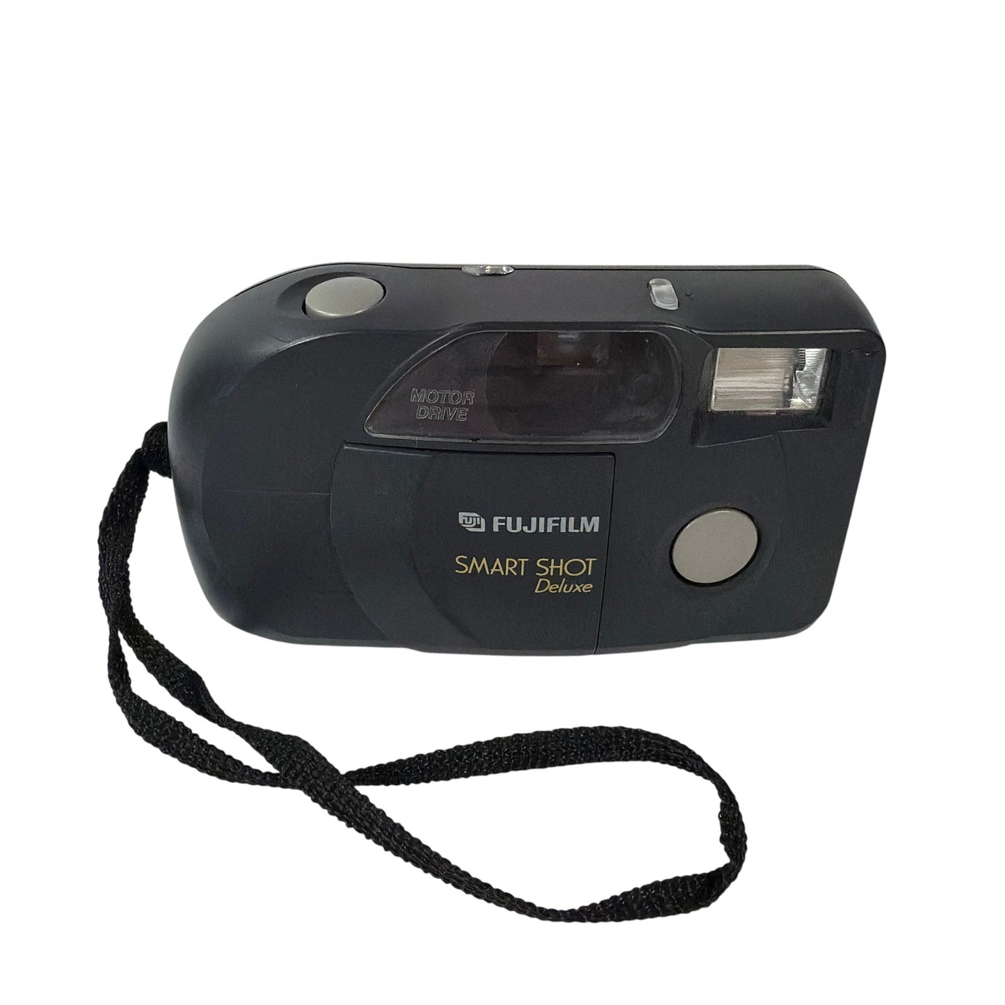 Fujifilm Smart Shot Deluxe 35mm Point & Shoot Film Camera Black Tested