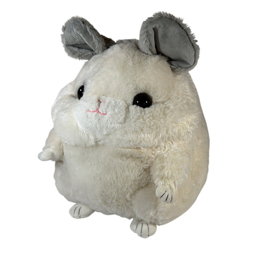 Amuse Maru-Moff Chinchilline Mochimaru White Chinchilla Plush 13.5 in