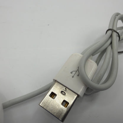 Apple Mighty Mouse A1152 Wired USB Mouse White Tested Working