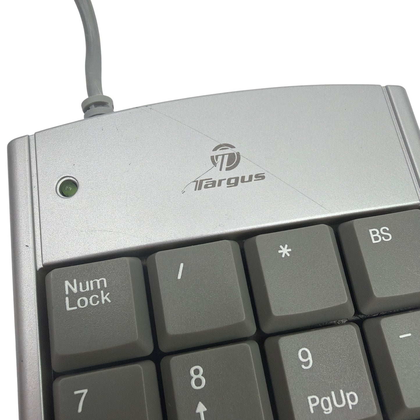 Targus PAUK10U USB Numeric Keypad with 2-Port USB Hub Silver
