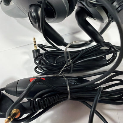 Lot of 2 Panasonic KX-TCA430 2.5mm Wired Headsets Tested