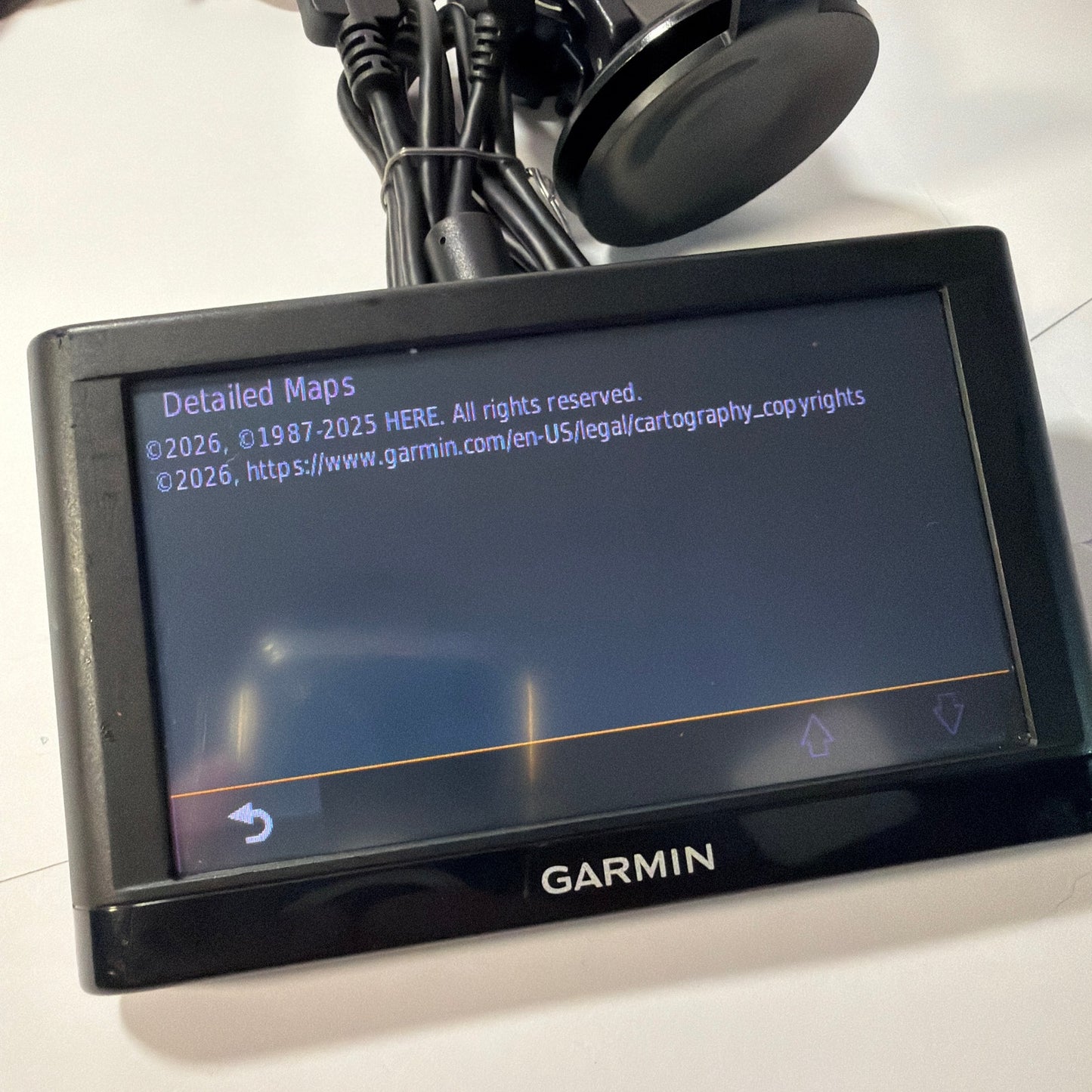 Garmin nüvi 52LM 5" GPS Navigator w/ Mount Car Charger USB Tested