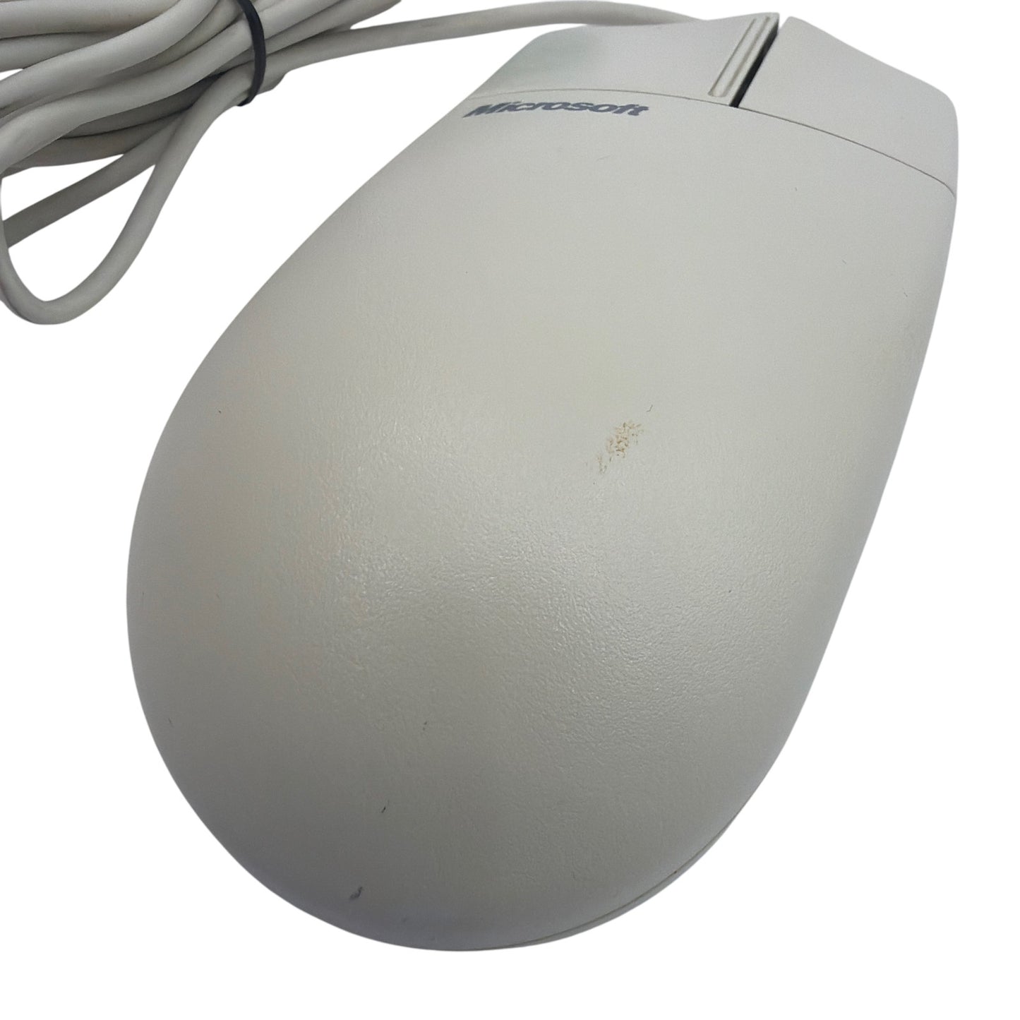 Microsoft Mouse Port Compatible Mouse 2.1A PS/2 Ball Mouse Beige P/N X03-60999