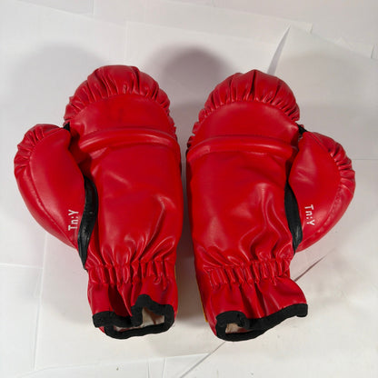 Everlast Red Boxing Gloves Adult Size Pair Each Approx 7 oz
