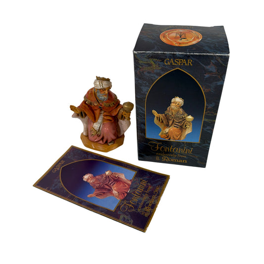 Fontanini Roman Gaspar King with Frankincense 5 Inch Nativity Figure 72515