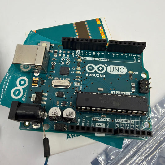 Arduino Uno R3 Assembled in USA Development Board Bundle