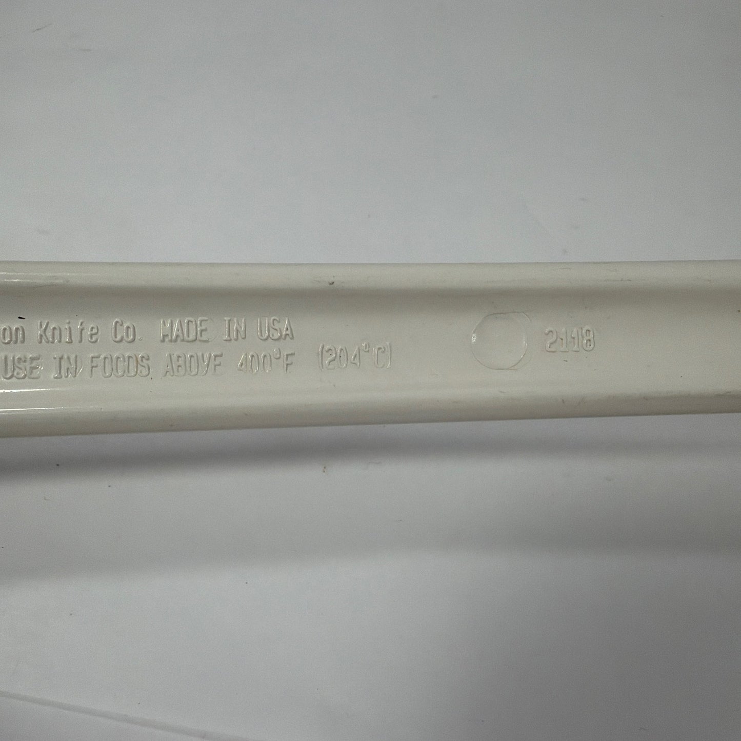 Vintage Ultratemp 12in Perforated Skimmer Spoon Made in USA