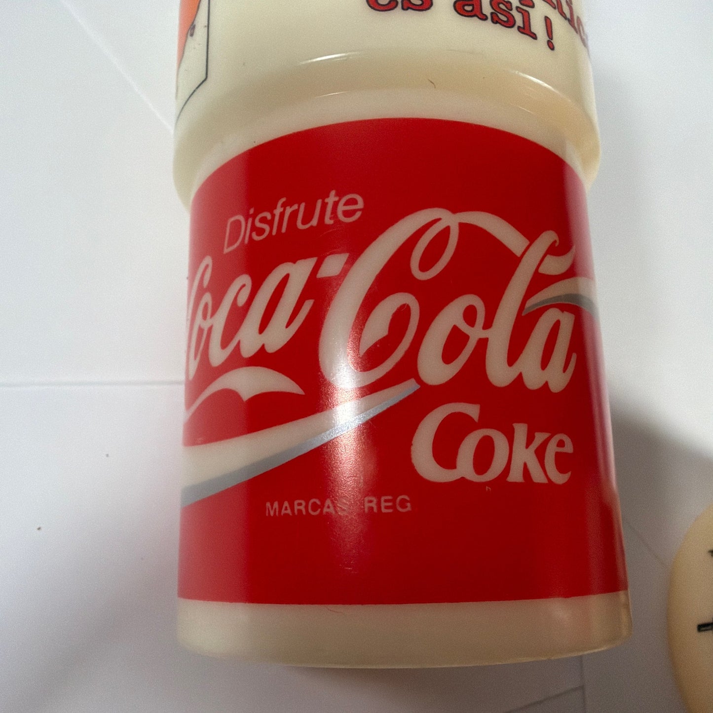 Coca-Cola Costa Rica Souvenir Stackable Plastic Tumblers Lot of 3 Limón San José